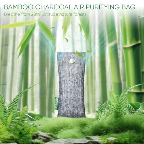 Activated Charcoal Odor Absorber - 6 x 50g Shoe Deodorizer
