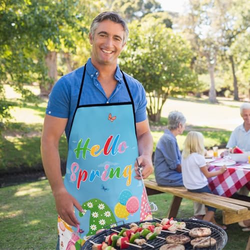Funny Holiday Cooking Apron Adjustable Kitchen BBQ Baking for Men Women