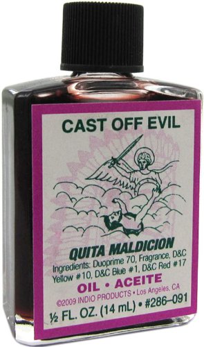 Indio Cast Off Evil Spiritual Oil - 1/2 fl. oz. for Rituals