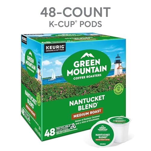 Green Mountain Coffee Roasters Nantucket Blend K-Cup Pods, 48 Count
