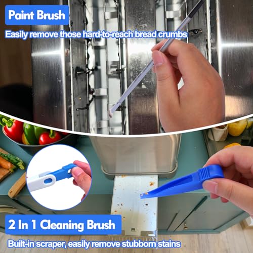 Toaster Cleaning Brush Set - 5 Piece Kit for Easy Maintenance
