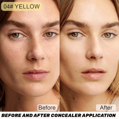 SUAKE Under Eye Color Correcting Concealer with Brush 04 Green