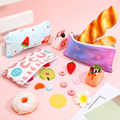 Shappy 6-Pack Reusable Snack Bags for Kids - Cute Dual Layer Food Pouches