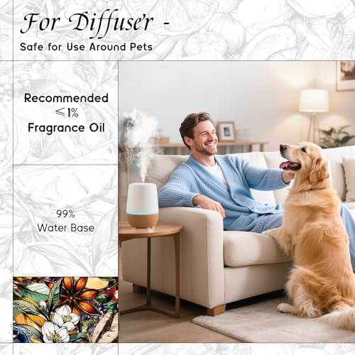 Beach Walk Fragrance Oil - Fruity Floral Scent for Diffuser - 1 Fl Oz
