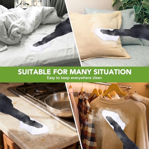 Sgizoku 10 Pack Microfiber Steam Mop Pads & Ironing Cloths for Waitbird STC-EU168