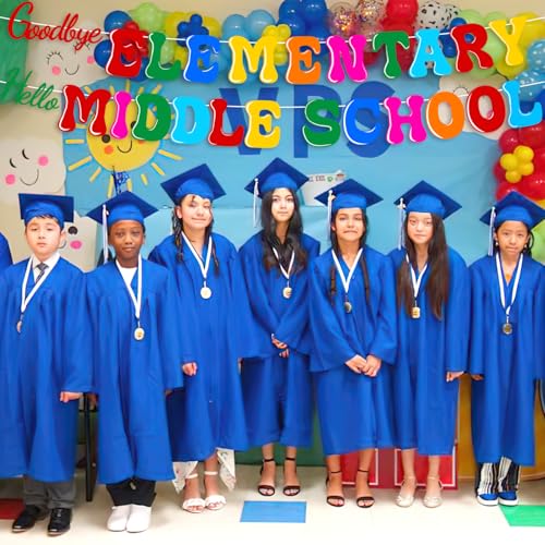 5th Grade Graduation Banner - Goodbye Elementary, Hello Middle School
