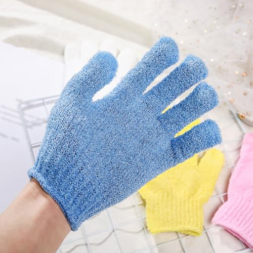 African Net Bath Sponges and Exfoliating Gloves Set