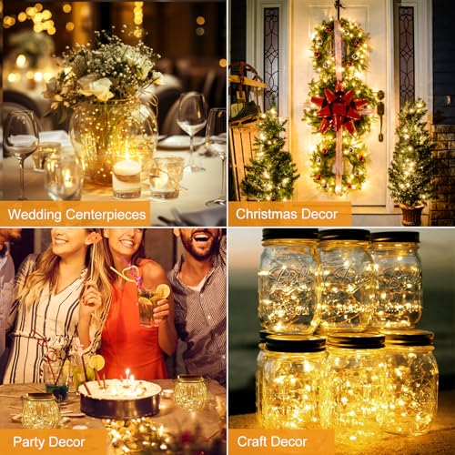 Btfarm 3 Pack Battery Operated Fairy Lights - 7Ft 20 LED Twinkle Lights