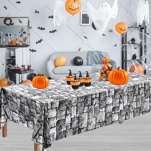 Medieval Castle Knight Tablecloths - 54x108 Inch, 2 Pack