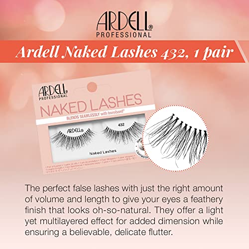 Ardell Naked Lashes 432 Natural False Eyelashes with Invisiband