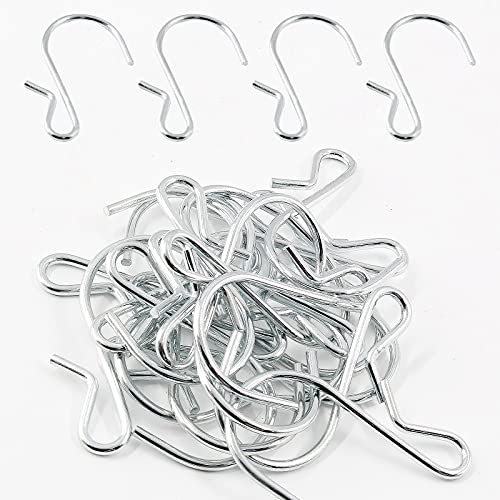 Bonsicoky Stainless Steel S Shaped Hooks - 20PCS for Hanging