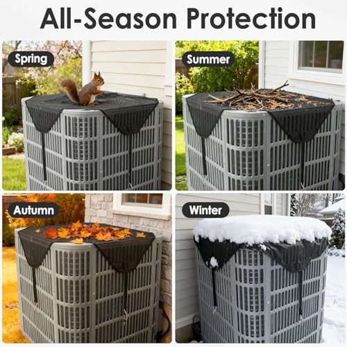 BESTMAN MARINE 36"x36" Breathable Mesh Air Conditioner Cover for Outside