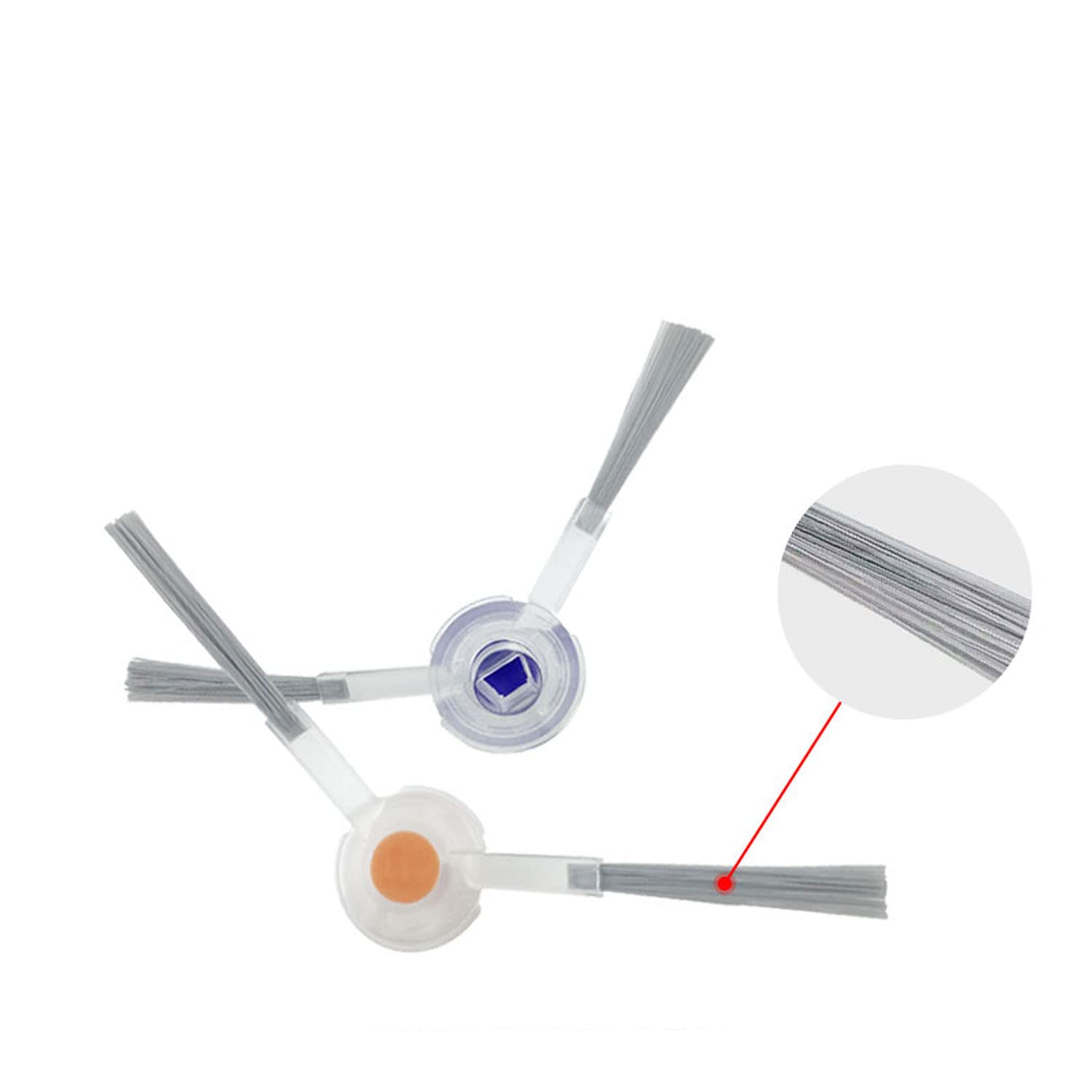 Replacement Accessories Kit Compatible With Narwal Freo Robot Vacuum Cleaner,1 Main Brush, 6 Side Brushes,4 Mop Pads, 4 Hepa Fiters Spare Parts (Freo-15)