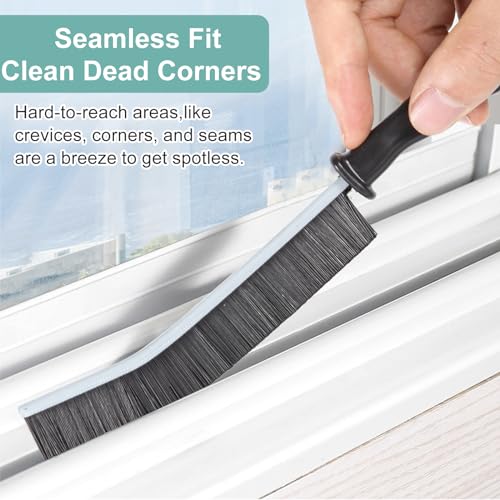 GRINCHAT 5 Pcs Hard Bristle Crevice Cleaning Brushes for Household, Kitchen & Bathroom