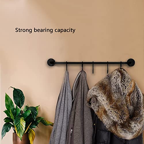 RETOONGKING Wall Mounted Coffee Mug Holder with 5 Removable Hooks - Space-Saving Kitchen & Home Organizer (1pc)
