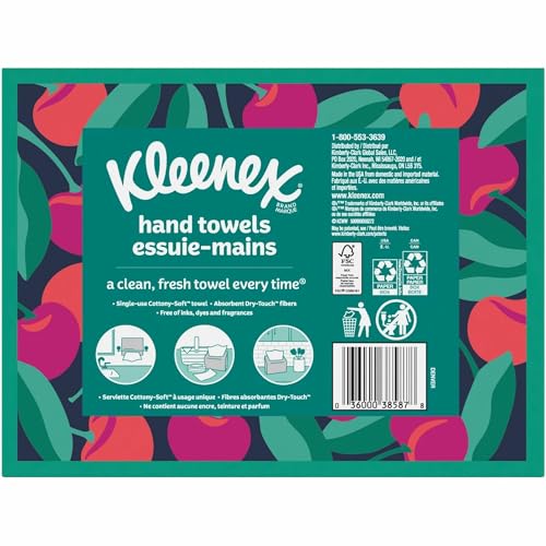 Kleenex Hand Towels - Disposable Paper Towels, 60 Count