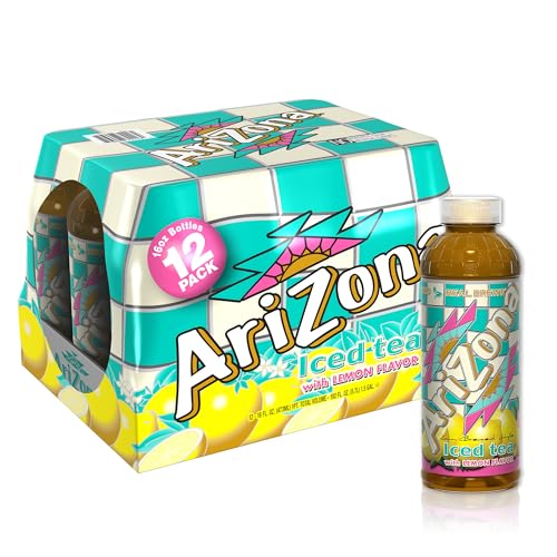 AriZona Lemon Tea 16 Fl Oz - Pack of 12 Bottles