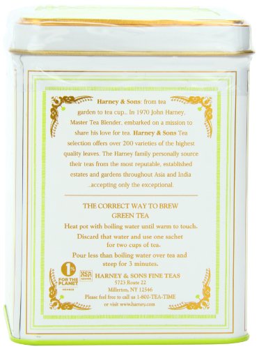 Harney & Sons Citron Green Tea - 20 Pyramid Sachets, Pack of 2
