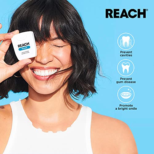 Listerine Cool Mint Interdental Floss, Shred-Resistant, 55 Yards 2 Pack
