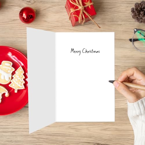 Funny December Birthday Card for Men & Women - Christmas Humor