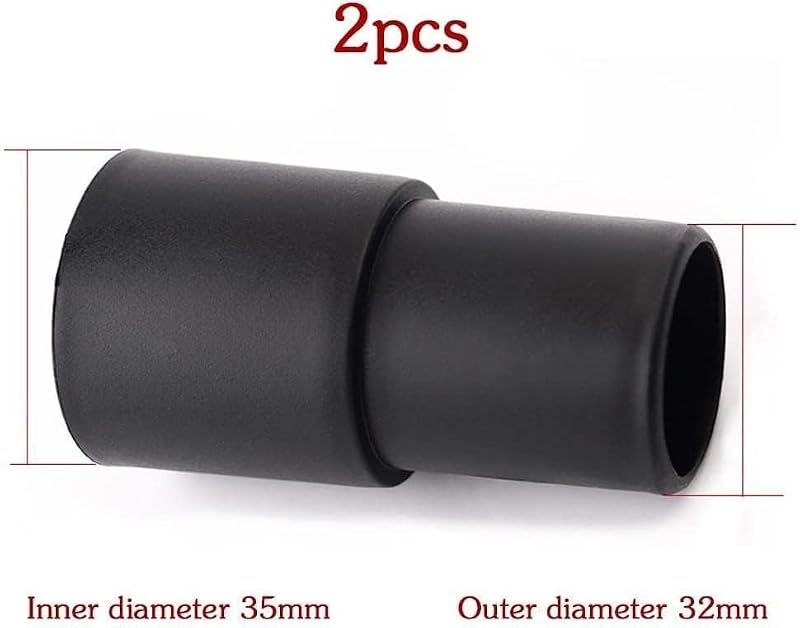 PurYupearl 32mm to 35mm Vacuum Cleaner Hose Adapter - 2 Pack