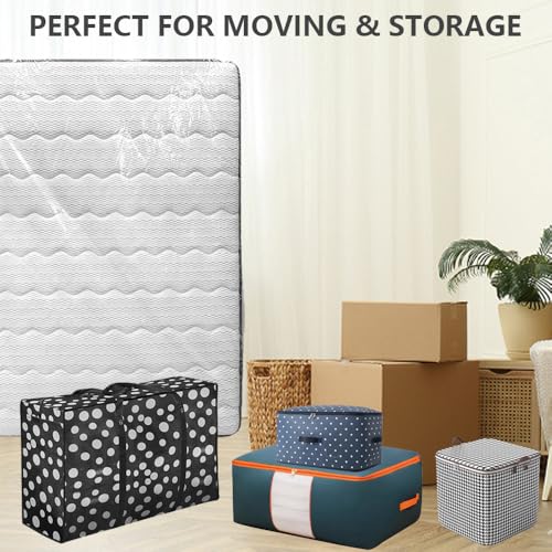Queen Mattress Storage Bag - Tear-Resistant Plastic Protector