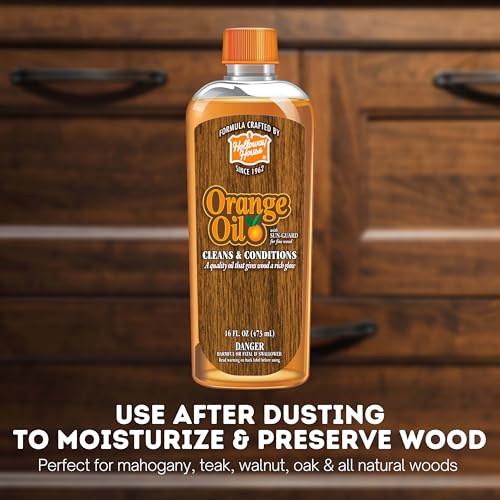 Holloway House Orange Oil Wood Cleaner & Conditioner - 16 Fl Oz