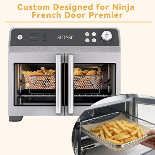 100 Pcs Disposable Parchment Baking Liners for Ninja Air Fryer FO101