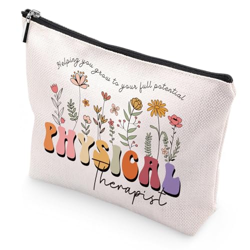 Sitsink Physical Therapist Makeup Bag - Floral Appreciation Gift