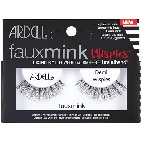 Ardell Faux Mink Demi Wispies False Eyelashes - Natural Wispy Lashes