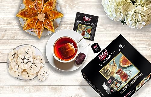 Sadaf Special Black Tea - Pure Ceylon Tea Bags - 50 Count