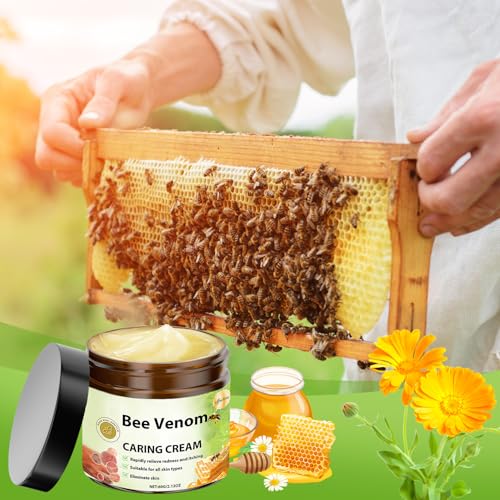 NIUYOU Bee Venom Skin Treatment Cream - Natural Moisturizing Blemish Control (2-Pack)