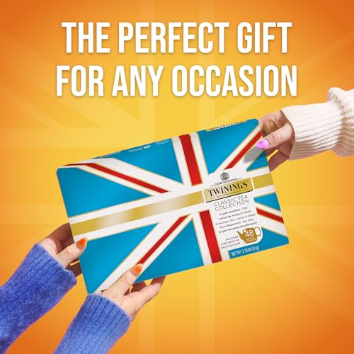 Twinings Classic Tea Collection Gift Box - 48 Individually Wrapped Tea Bags