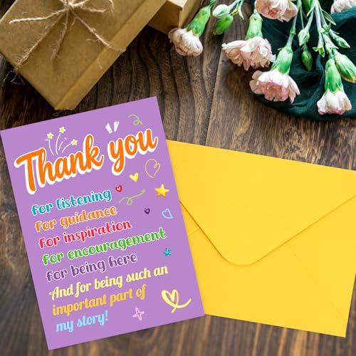 Ceiba Tree Thank You Card with Envelope - Teacher & Mentor Gift