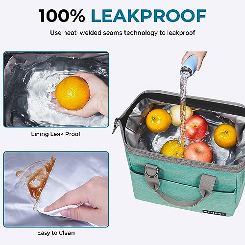 Insulated Lunch Bag for Men & Women - 10L Leakproof Cooler Tote