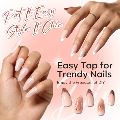 Modelones Pat Paint Gel Nail Polish Starter Kit for Ombre and French Tips