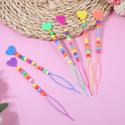 Larrel 6PCS Quick Hair Beader Tool Set for Braids & Ponytails