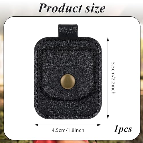 InnoHHustle Leather Ring Holder Keychain for Travel & Gym