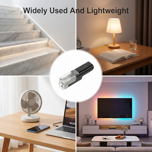 20-Pack 1 Pin Low Voltage Wire Plug-in Connectors for 16-18 AWG