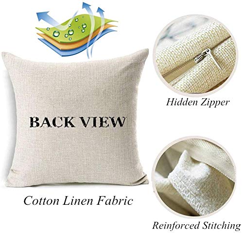 Fukeen Vintage Lavender Throw Pillow Covers, 18x18 French Country Set of 2