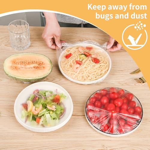 200 Reusable Bowl Covers for Food Storage & Bread Proofing - BPA-Free