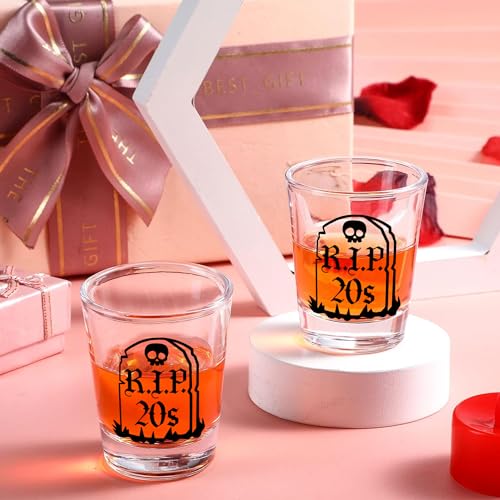 RIP 20s 2oz Shot Glass - 30th Birthday Gift for Her | JUSTOTRY