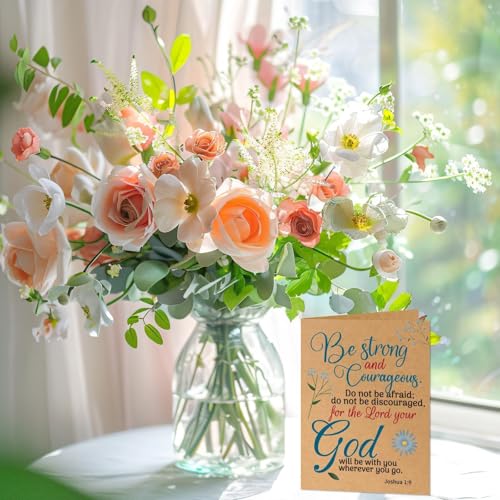 WorldBazaar 24-Pack Religious Greeting Cards with Bible Verses & Envelopes
