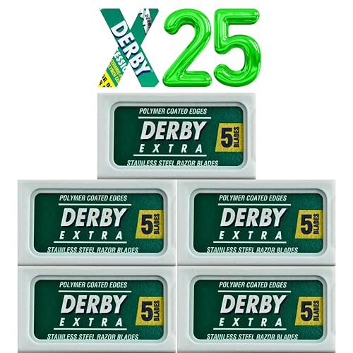 Derby Extra Professional Double Edge Razor Blades 25 Pack