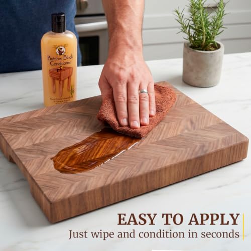 Howard Butcher Block Conditioner & Food Grade Mineral Oil, 12 Fl Oz