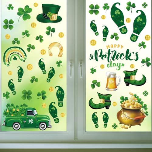 St. Patrick's Day Floor Stickers - 92 Self-Adhesive Decals