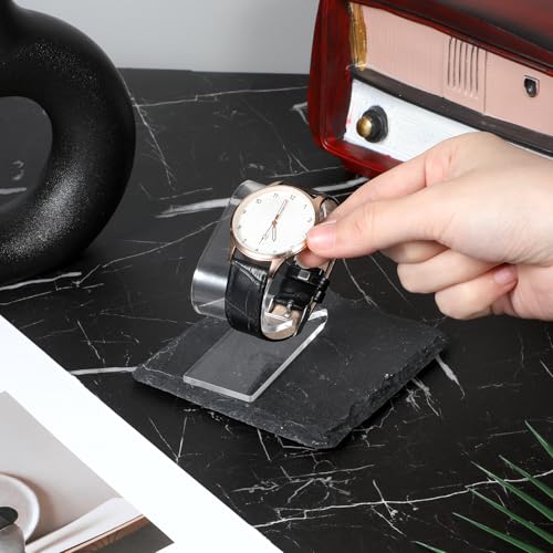 Prasacco Clear Watch Display Stand - 2 Pack Organizer for Jewelry