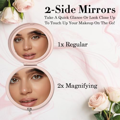 Godmother Compact Makeup Mirror Inspirational Christian Gift for Women