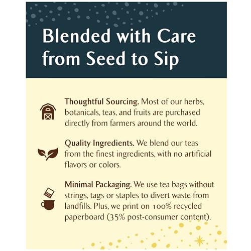 Mandarin Orange Spice Herbal Tea (6 Packs of 20 Bags) - Caffeine Free, Celestial Seasonings