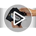 Compact PU Leather Pocket Tissue Holder - Travel Pouch for Tissues